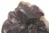 Purple Cubic Fluorite Cluster - Namibia #219988-1